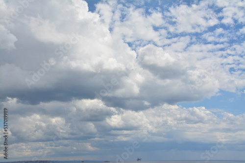 Beach and sea, sky and clouds, water © Ali Kasap