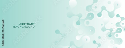Network molecules geometry pattern. Vector beautiful technology on color banner background