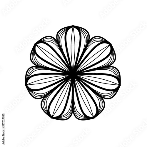 floral mandala pattern vector illustration. Round Pattern Mandala. Round backgrounds for the greeting cards, invitation, tattoo template, business style, cards or else. Vector illustration