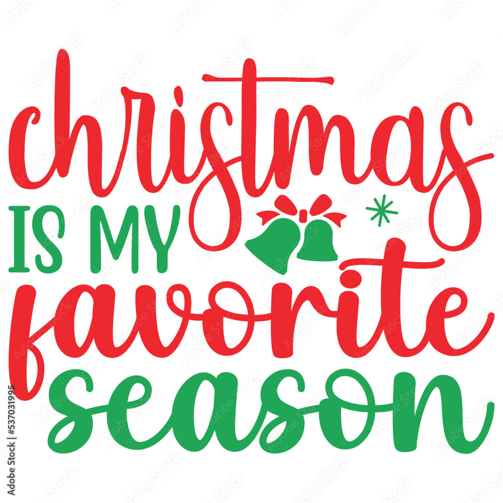 Fototapeta premium Christmas SVG T Shirt Design