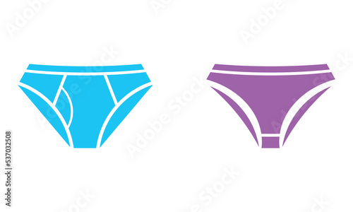 Women underwear icons