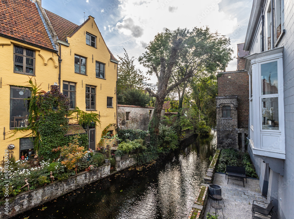 Canals in Brugge, Belgium