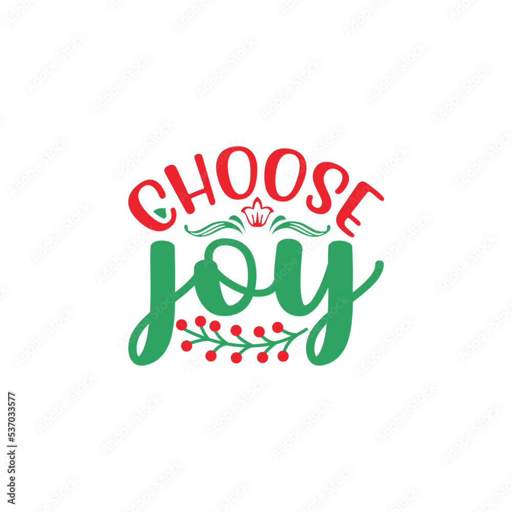 Naklejka premium Christmas SVG T Shirt Design