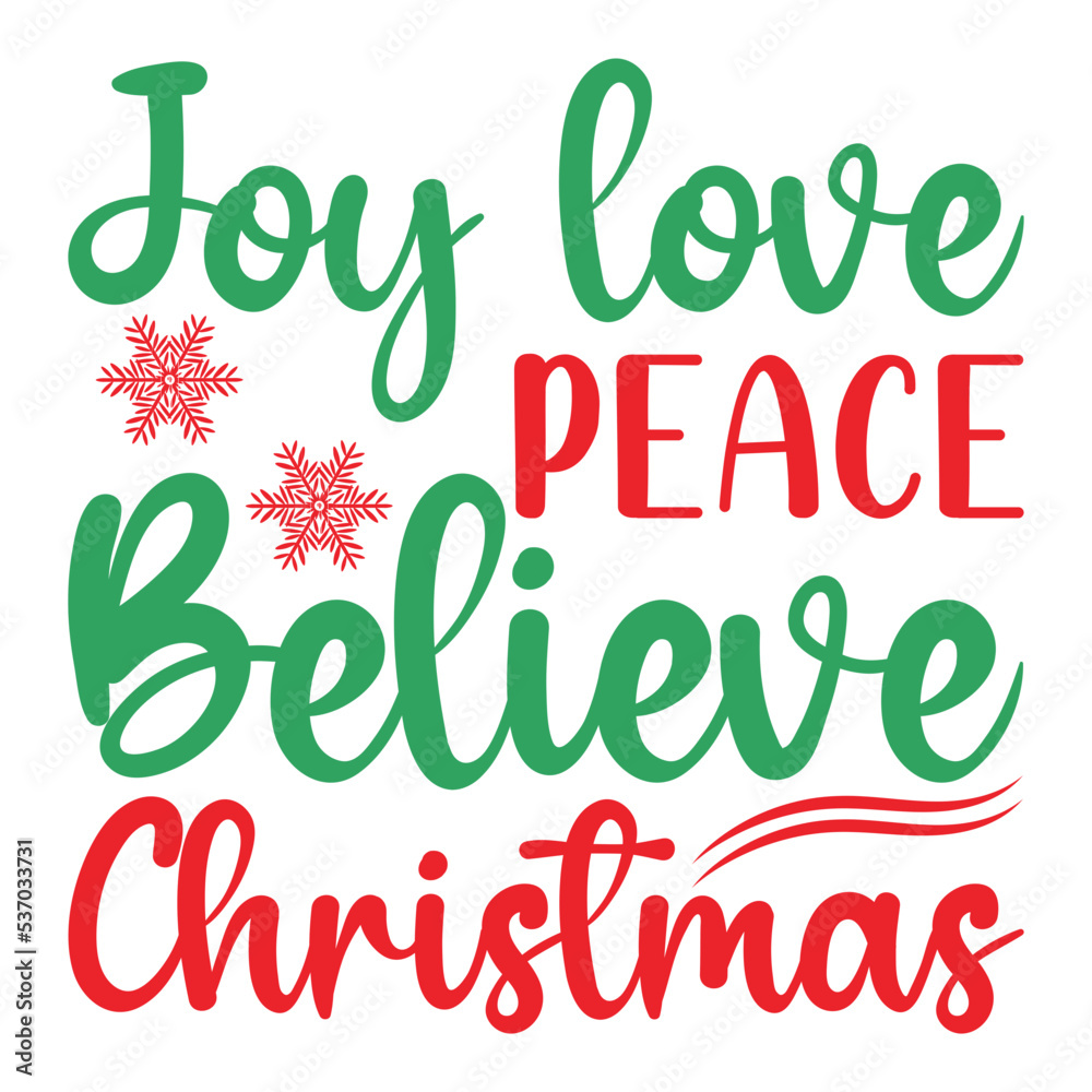 Fototapeta premium Christmas SVG T Shirt Design