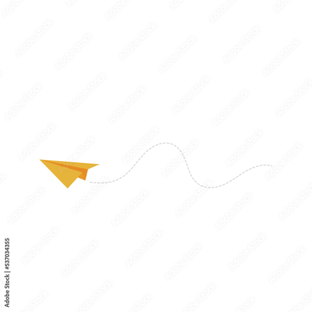paper plane flight path, path to business paper plane flight path, path to business