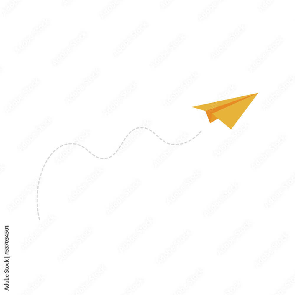paper plane flight path, path to business paper plane flight path, path to business