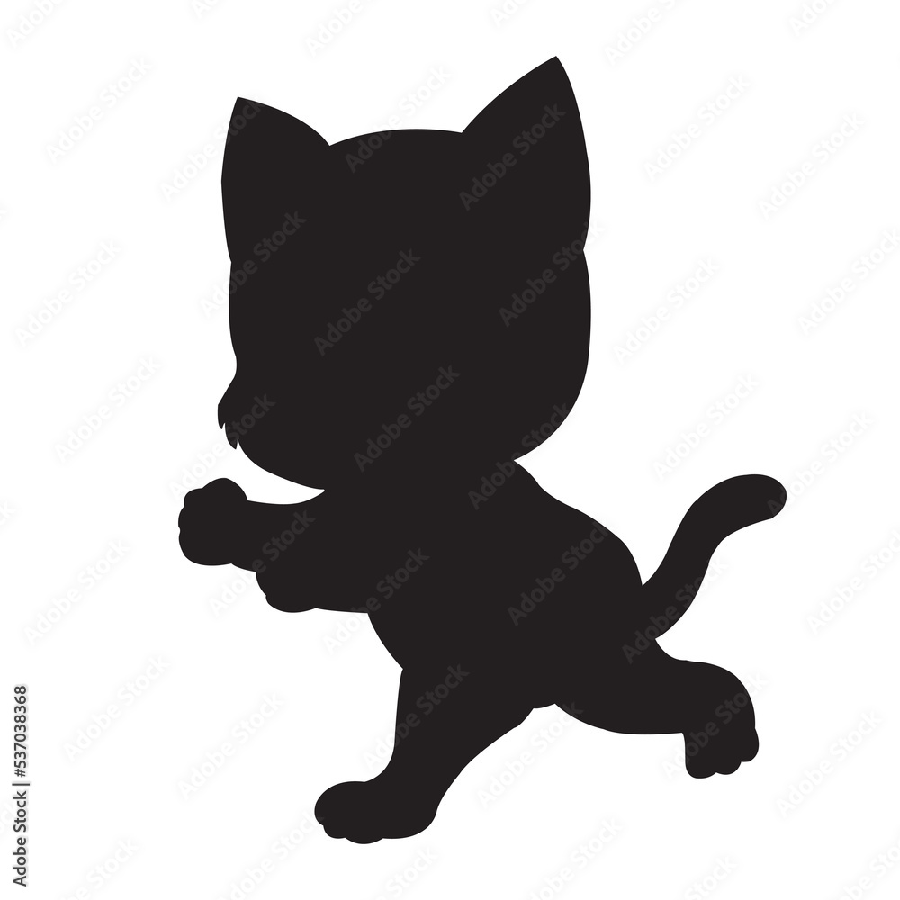 Christmas cat silhouette vector isolated on white background coloring page for kids zentangle cat shirt design, logo, tattoo, decoration and kids coloring book Christmas cat silhouette vector isolated on white background coloring page for kids zentangle cat shirt design, logo, tattoo, decoration and kids coloring book