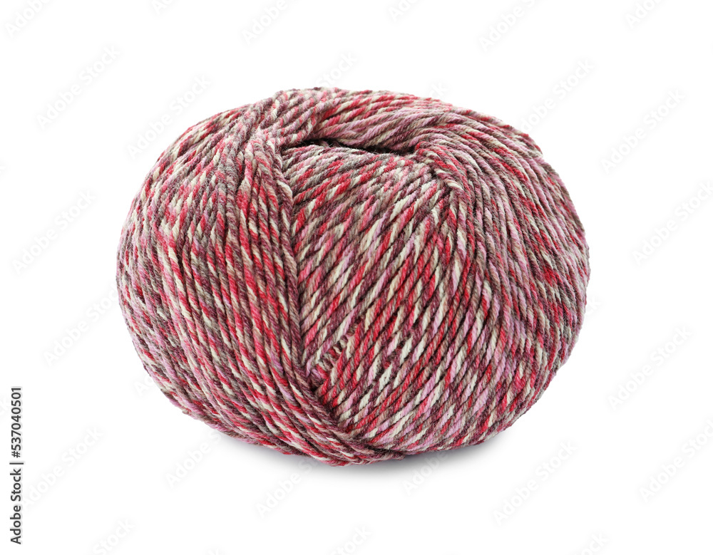 Soft colorful woolen yarn on white background Soft colorful woolen yarn on white background