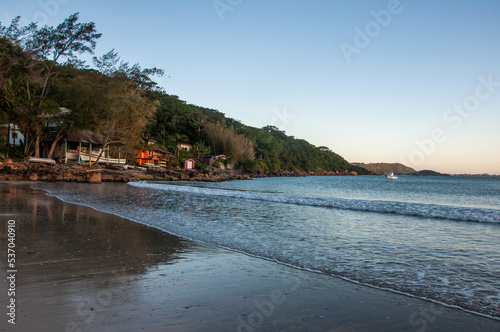 vision of the ponta do papagaio in santa catarina , brazil 