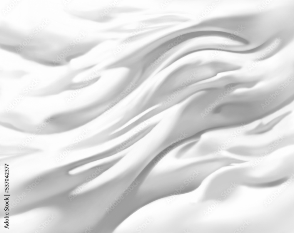 Naklejka premium Silk, cloth, realism, photo realistic