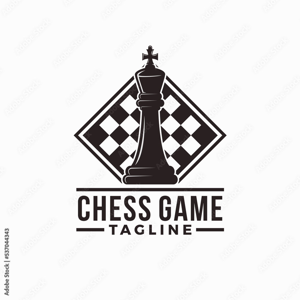 chess vector graphic template. board game strategy tactic icon illustration. chess vector graphic template. board game strategy tactic icon illustration.