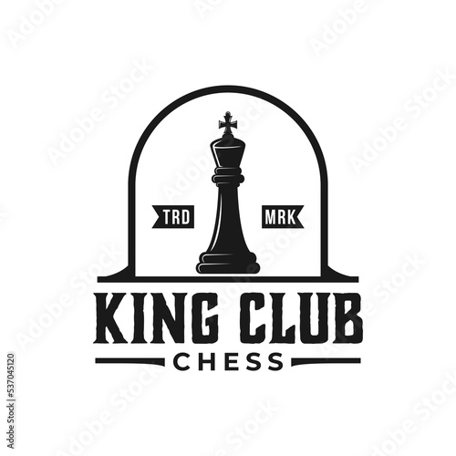 chess vector graphic template. board game strategy tactic icon illustration.