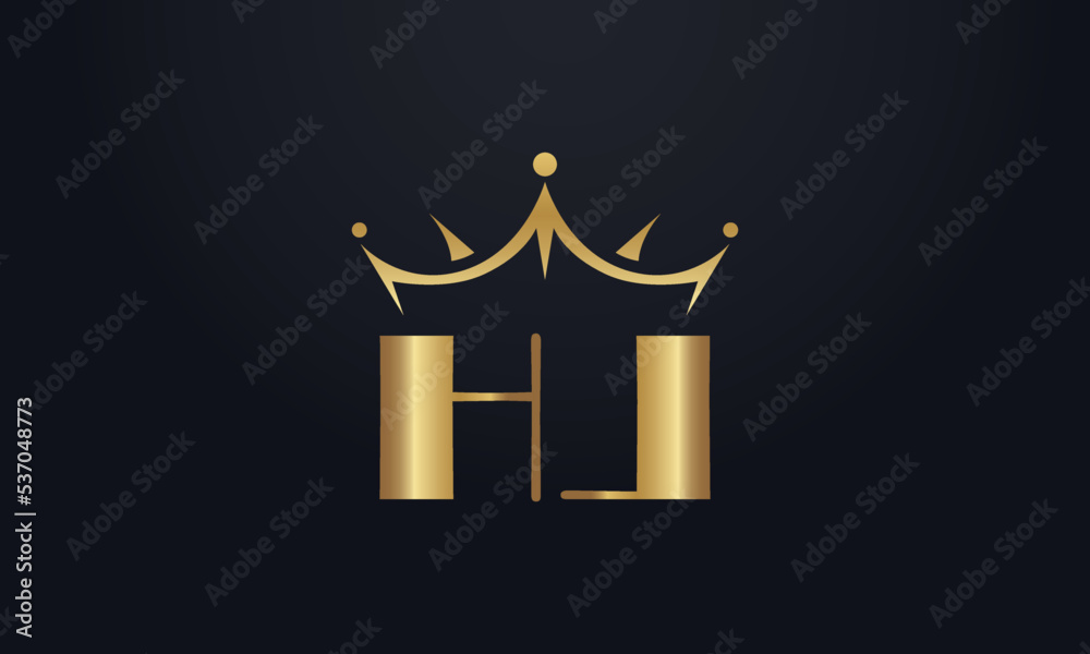 King crown logo design vector and extra bold queen symbol King crown logo design vector and extra bold queen symbol