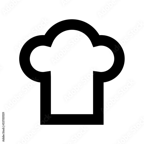 Chef Hat  Flat Vector Icon