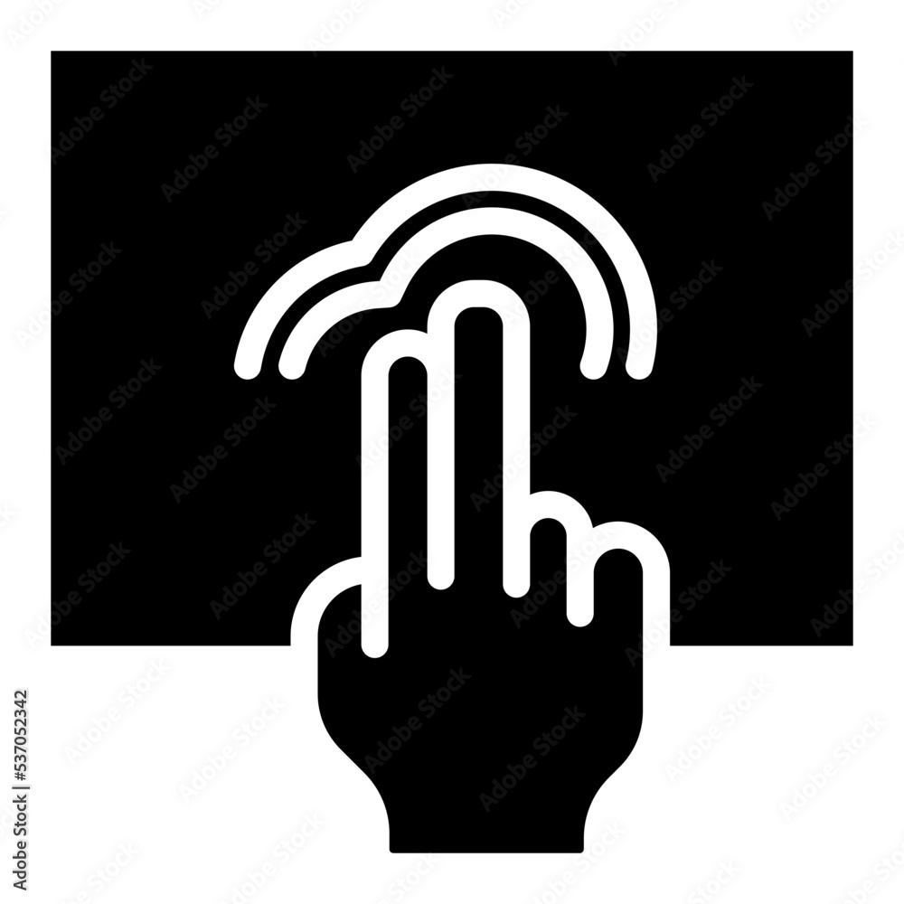 2x double tap icon 2x double tap icon