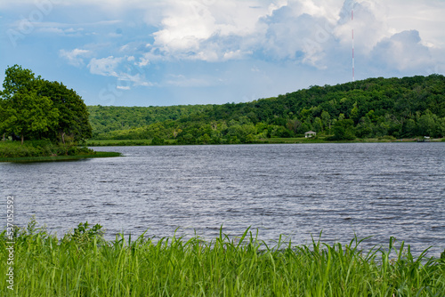 landscape with lake