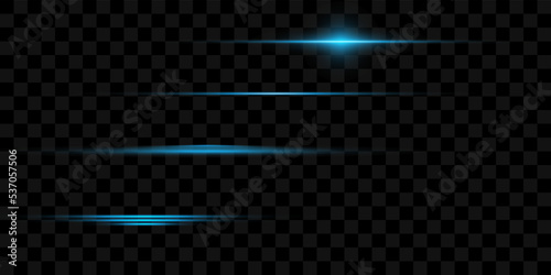 Light blue vector special effect. Glowing beautiful bright lines on a dark background.