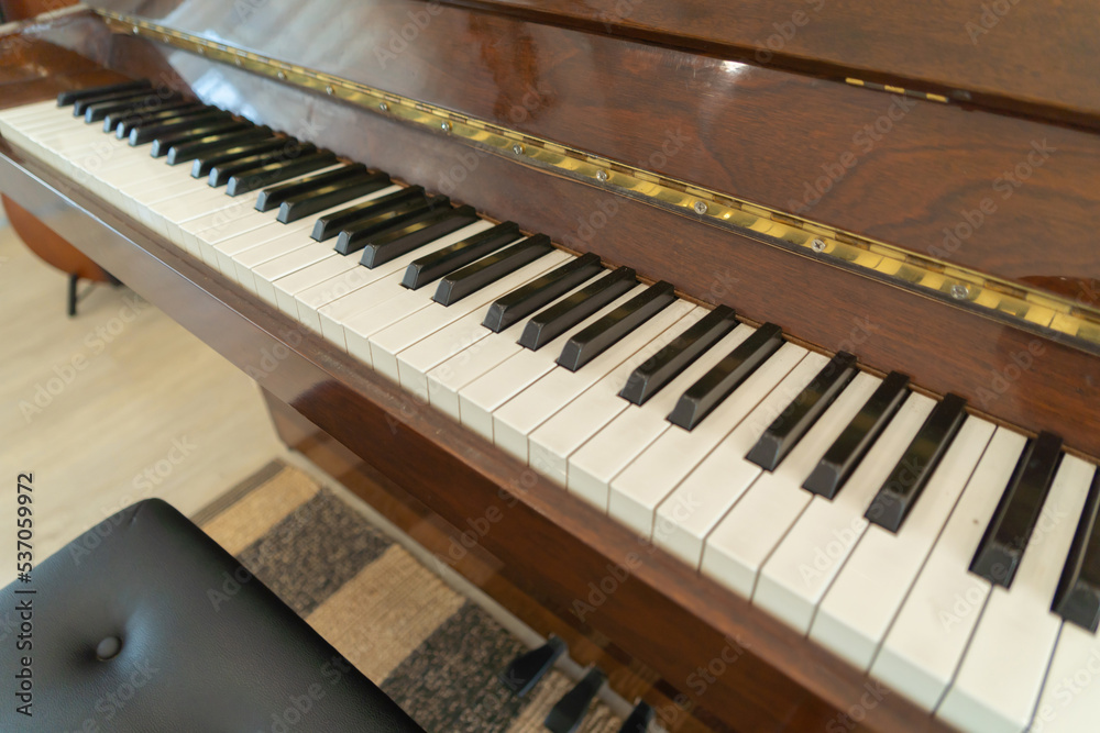 Piano room at home or house for party music performance. Interior design. Entertainment. Celebration event. People lifestyle. Pianist hobby. Piano room at home or house for party music performance. Interior design. Entertainment. Celebration event. People lifestyle. Pianist hobby.