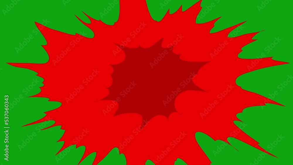 Blood transition on a green background. Halloween elements. Cartoon Blood explosion with green screen. Key color, color key background. 4K video Blood transition on a green background. Halloween elements. Cartoon Blood explosion with green screen. Key color, color key background. 4K video
