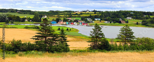Tableau sur toile Landscape in summer in Prince Edwards Island Canada