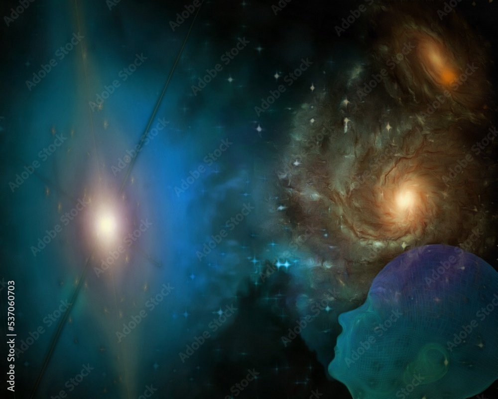 Space dreamer digital art Space dreamer digital art