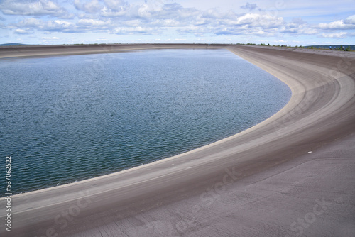 Dlouhe Strane Hydro Power Plant, upper reservoir, pumped storage plant