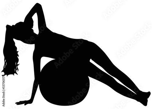 fitness woman doing exercise