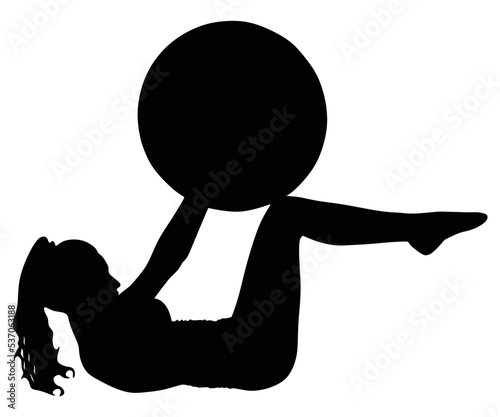 fitness woman doing exercise