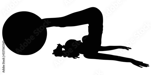 fitness woman doing exercise