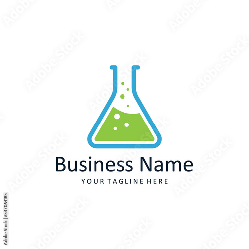 Lab icon template vector illustration