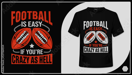 American Football T-Shirt Design