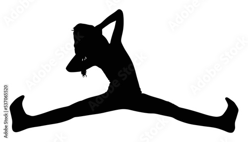 fitness woman doing exercise