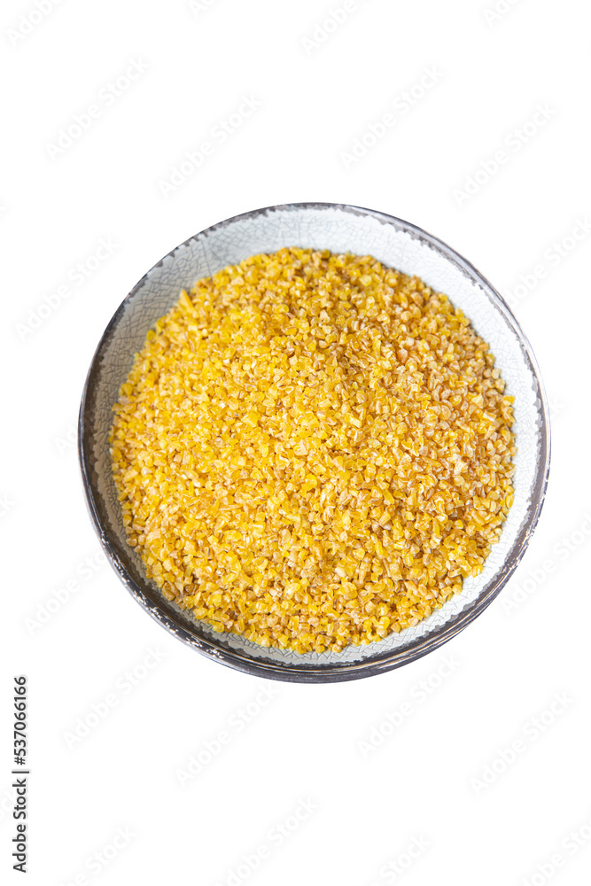 bulgur grain raw crop healthy meal food on the table copy space food background bulgur grain raw crop healthy meal food on the table copy space food background