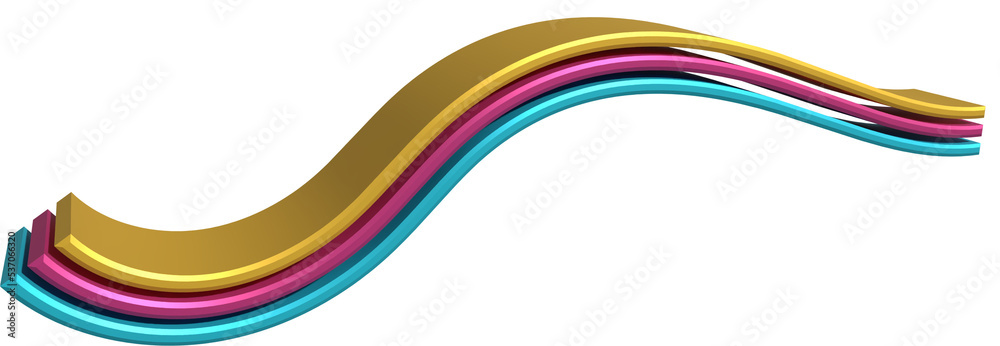 3d Colorful Line 3d Colorful Line