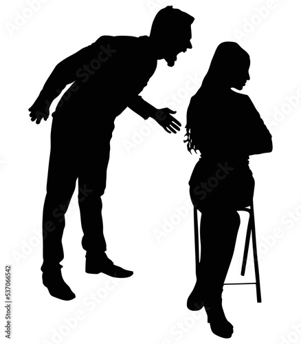 arguing couple