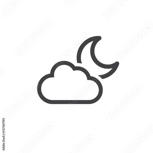 Weather Icon Design Vector Template