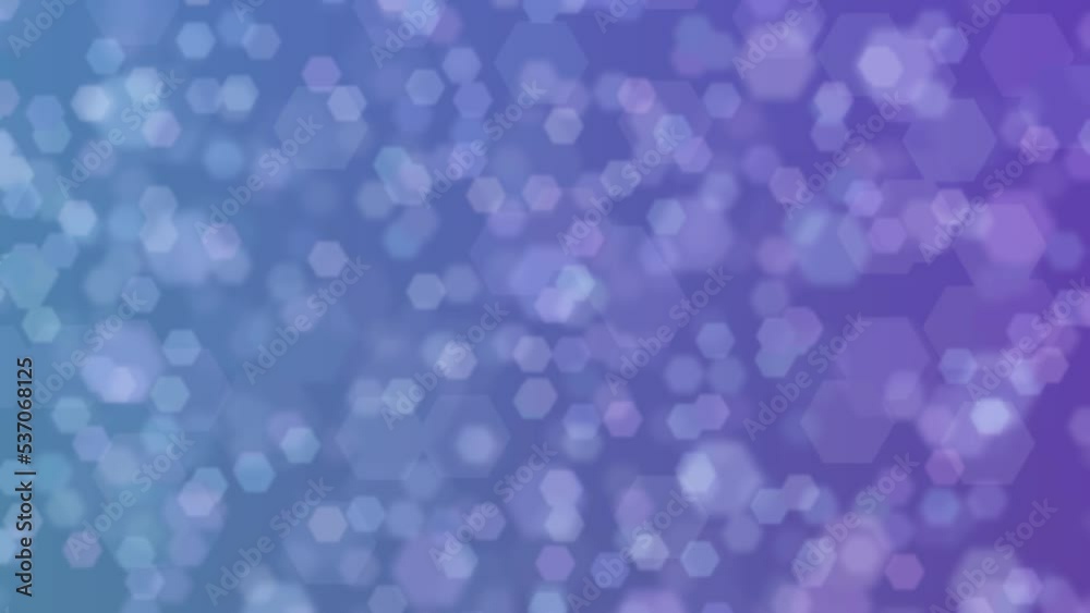 Motion graphics. Abstract background with bokeh. Soft light defocused spots