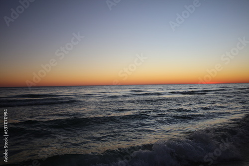 Sunsets and Silhouettes Florida Coastline Inlet Beach 