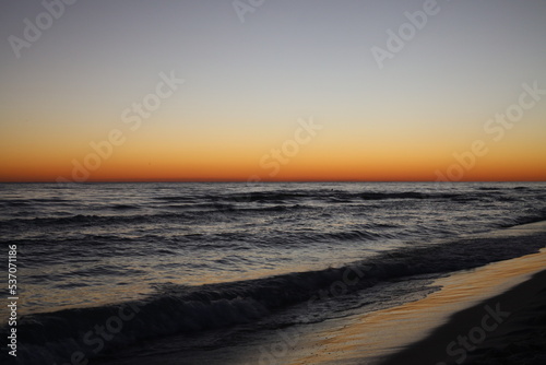 Sunsets and Silhouettes Florida Coastline Inlet Beach 