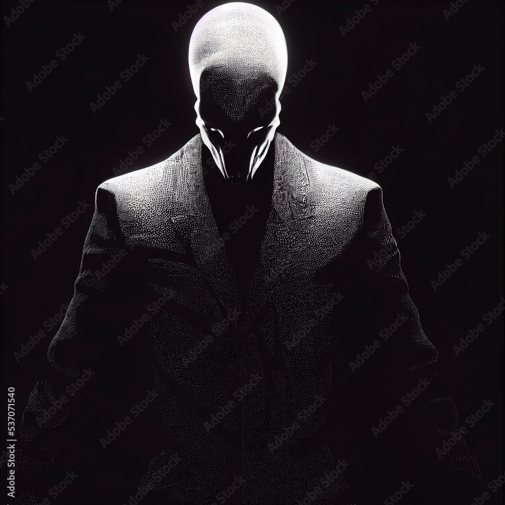 spooky man in suit spooky man in suit