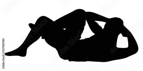 fitness woman doing exercise