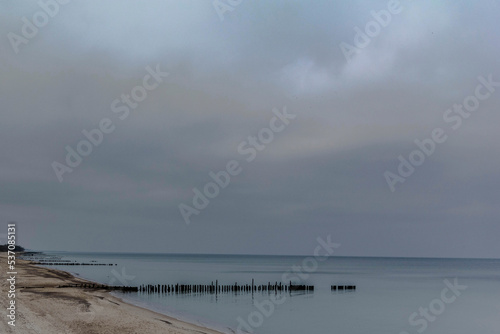 Baltic sea - storm clouds over the sea © Adam