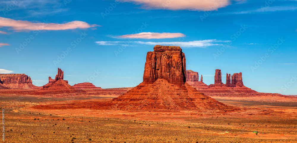 Monument valley - three towers