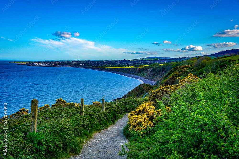 Obraz premium landscape with sky in Ireland