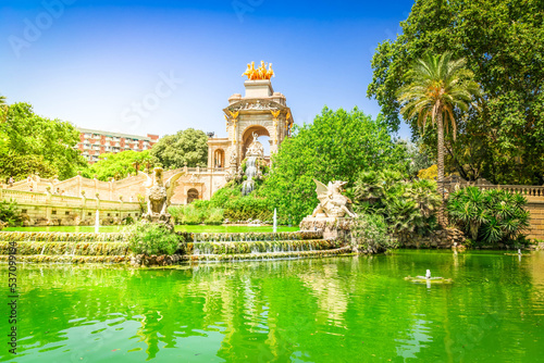 Park Ciutadella of Barcelona