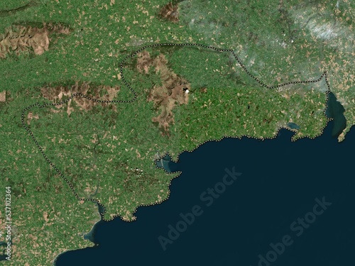 Waterford, Ireland. High-res satellite. No legend