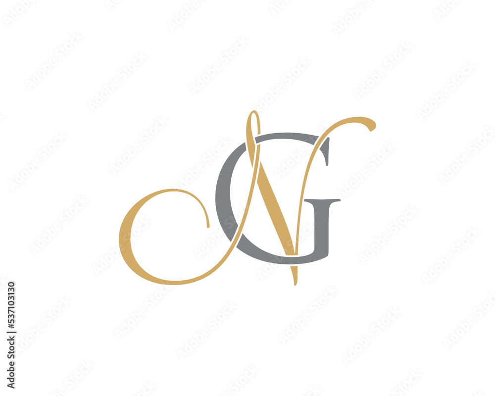 Letter G and N Logo Icon 001 Letter G and N Logo Icon 001