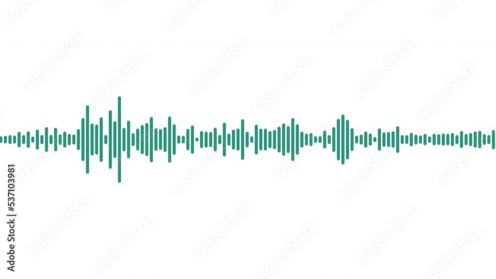 Abstract sound waves isolated on white background. Digital radio signal symbols.Audio music equalizer,voice wave audio soundtrack shapes.