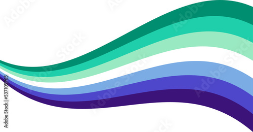 Gay Men Pride Wavy Flag LGBTQ  symbol Human rights