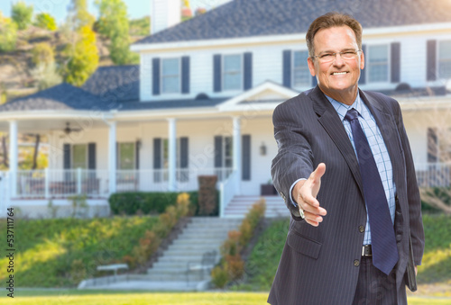Handsome Real Estate Agent ...